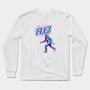 Sasquatch Flex (Distressed) Long Sleeve T-Shirt